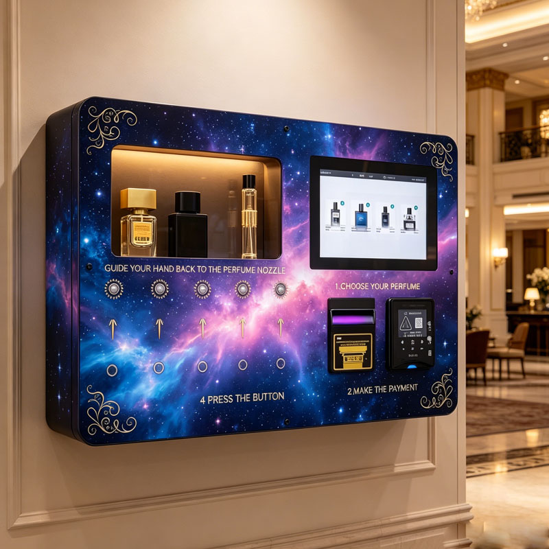 Perfume Fragrance Store - Wandgemonteerd geurdisplayapparaat, parfumproefsystem voor luxe winkels,