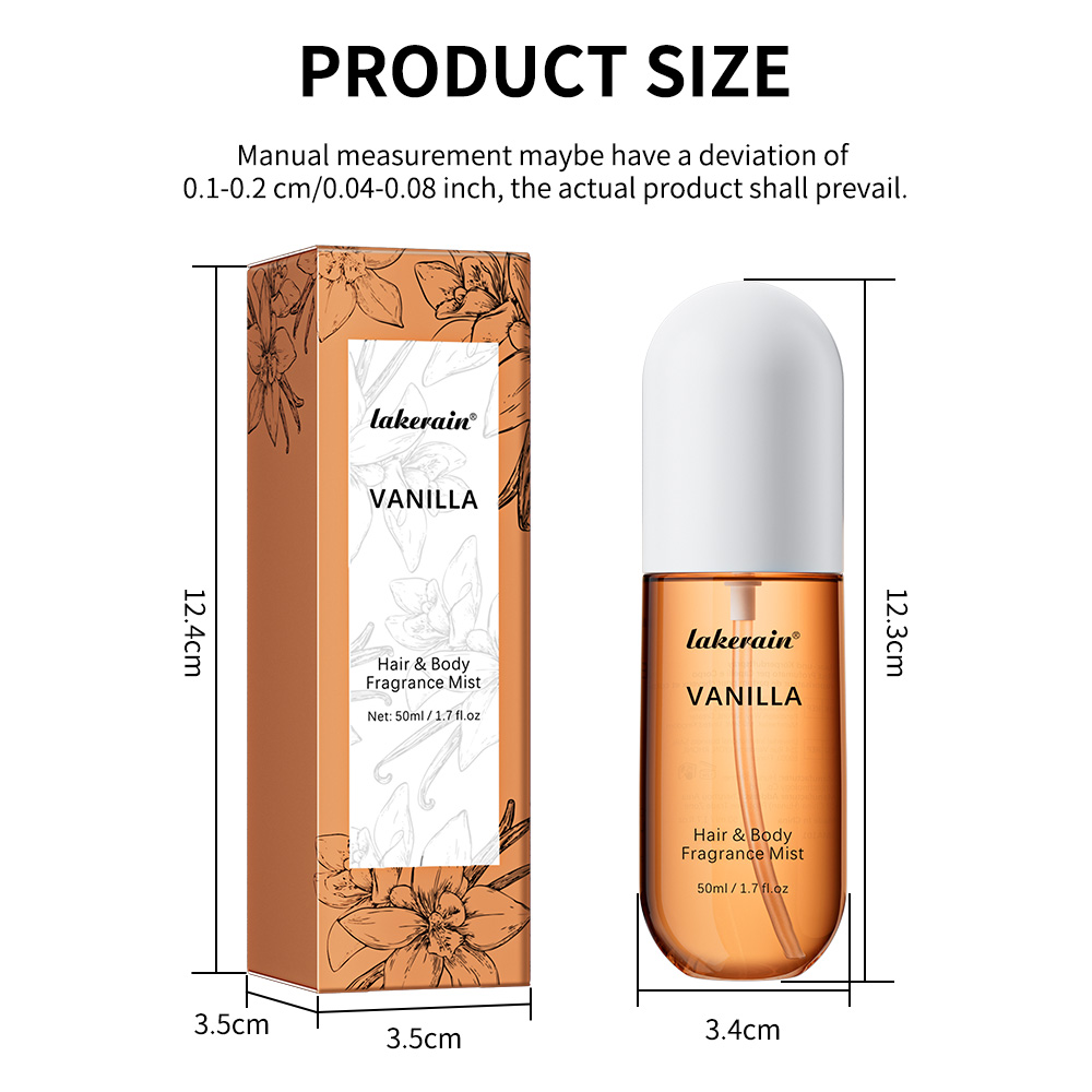 50ml Vanille Rozen Geurspray H - Perfume Fragrance Mist recensie en prijs