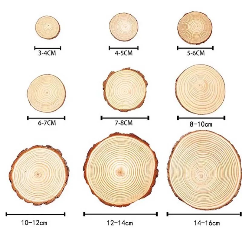 3-16 Cm/1-10 Stuks Dikke Natuu - Oud Wood Chip recensie en prijs
