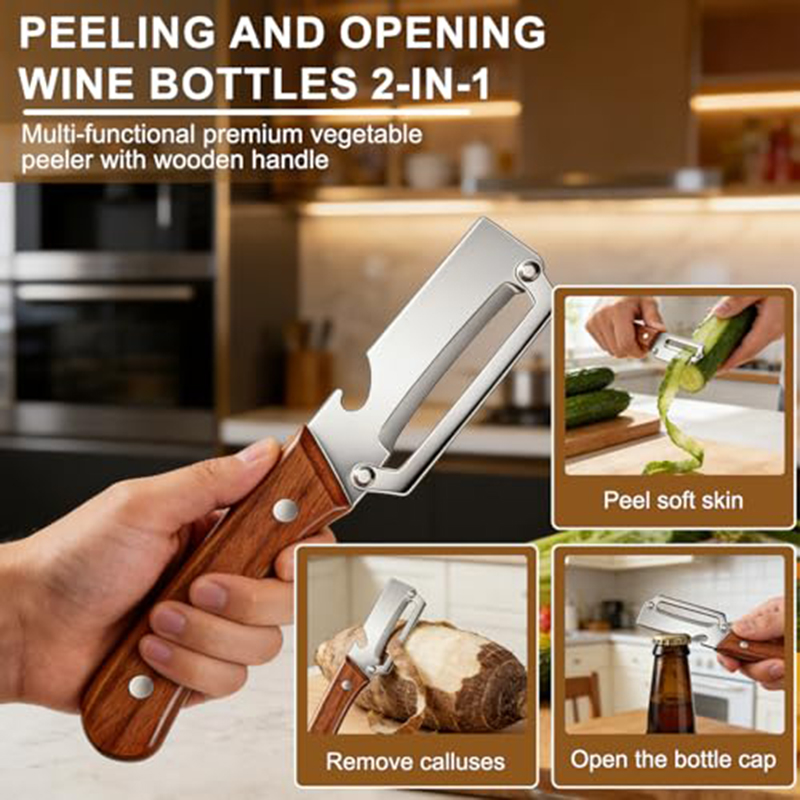 Roestvrijstalen keuken schilme - Oud Wood Chip recensie en prijs
