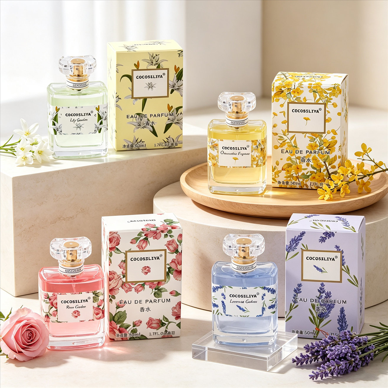 COCOSILIYA Damesparfum, 1,7 oz - Perfume Fragrance Rose recensie en prijs