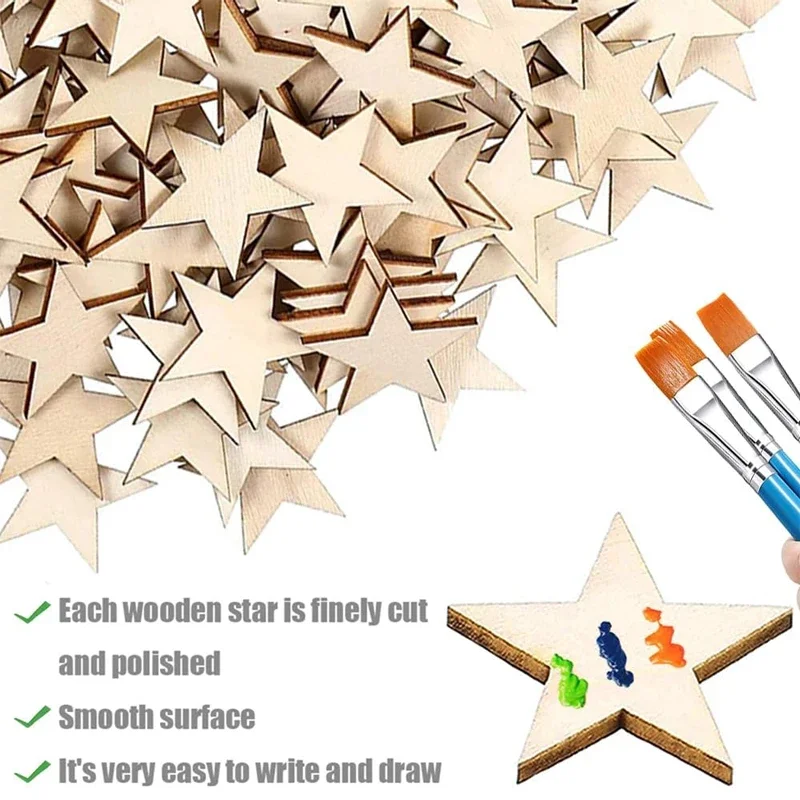 Houten stervormige onafgewerkt - Oud Wood Chip recensie en prijs
