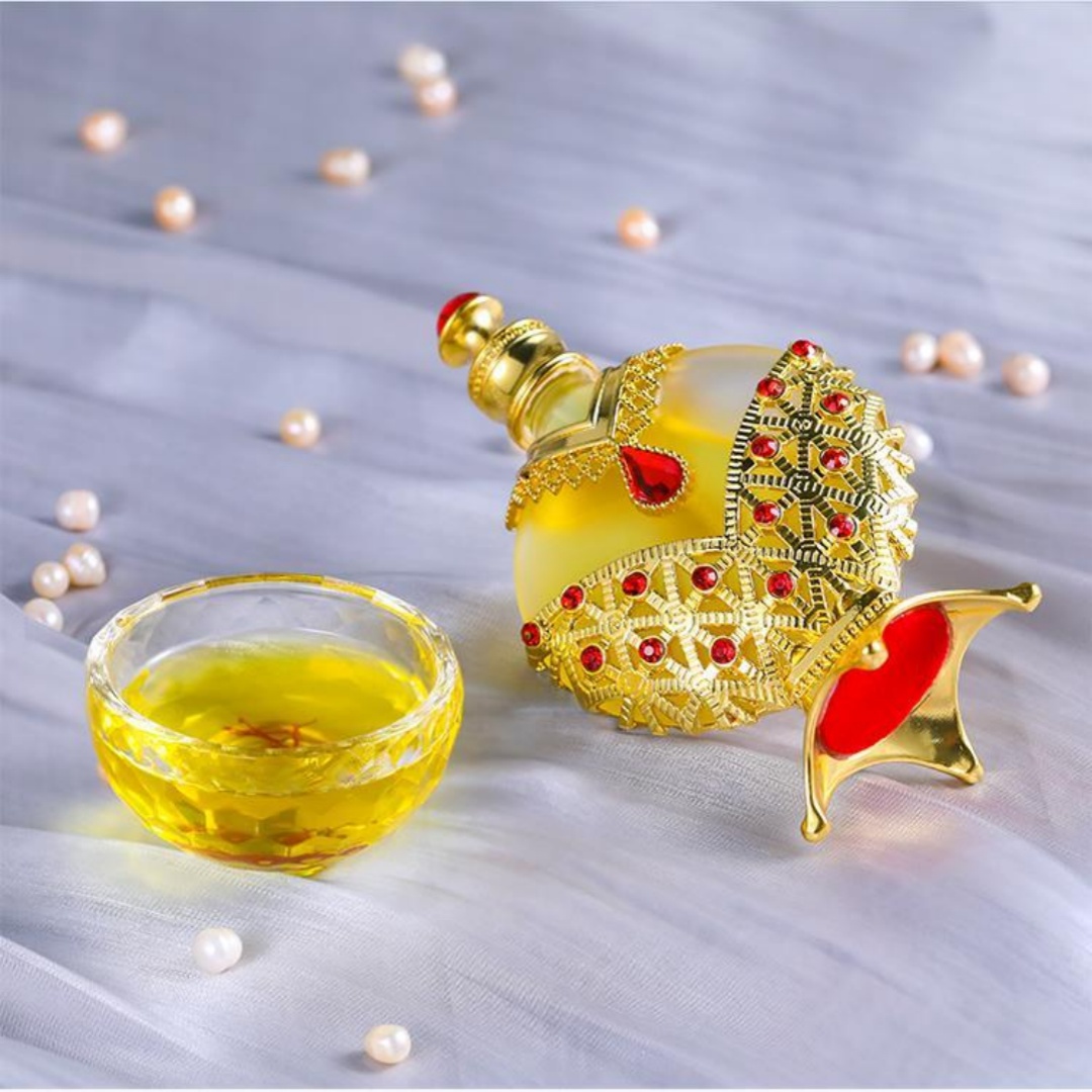 Gouden Arabische parfumolie me - Perfume Fragrance World recensie en prijs